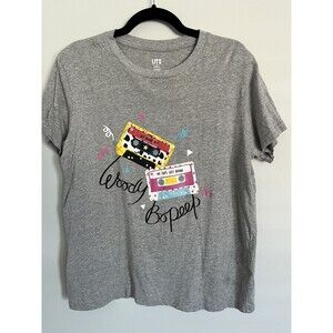 Uniqlo Disney Pixar Toy Story Woody Bo Peep Retro Women's T-Shirt Size XL